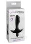 Anal Fantasy Collection Vibrating Perfect Silicone Plug Waterproof 3.5in - Black