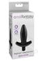 Anal Fantasy Collection Beginner`s Anal Anchor Vibrating Waterproof 3.25in - Black