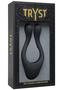 Tryst Rechargeable Multi Erogenous Zone Silicone Massager - Black